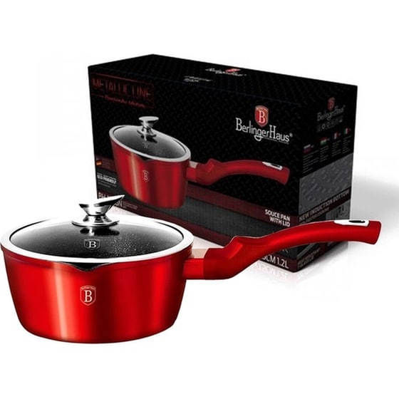 Κατσαρολάκι Γάλακτος BERLINGER HAUS BH1525N 16 cm 1.2 L Κόκκινο image 2