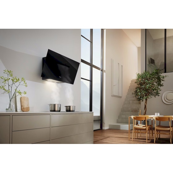 MIELE DAH 1950 Active Μαύρο obsidian 89.8 cm Μαύρο Απορροφητήρας Καμινάδα - Τζάκι image 4