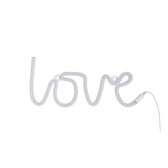 Φωτάκι Τοίχου Love Neon Κίτρινο Α Little Lovely Company image 1