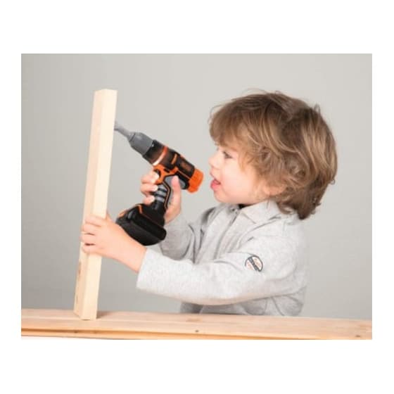 Παιδικό Τρυπάνι Smoby Black & Decker Electronic Drill image 2