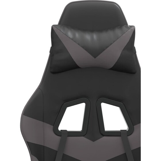 Καρέκλα Gaming VIDAXL 3143846 από Τεχνητό Δέρμα - Γκρι image 7