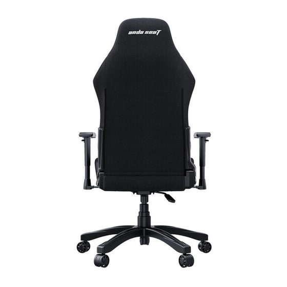 Καρέκλα Gaming Anda Seat Luna Υφασμάτινη - Μαύρη image 3