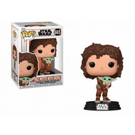 Funko Pop! Star Wars - The Mandalorian - Peli Motto with Grogu #665