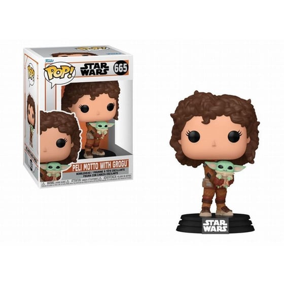 Funko Pop! Star Wars - The Mandalorian - Peli Motto with Grogu #665 image 0
