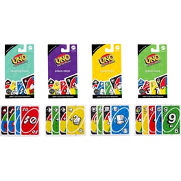 UNO Add-on Packs 4 Πακέτα Τυχαία Επιλογή Πακέτου Επιτραπέζιο (Mattel)