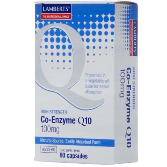 Ένζυμο Lamberts CoQ10 100mg - 60 κάψουλες image 0