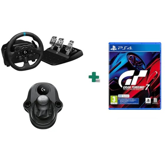Logitech G G923 - Τιμονιέρα - Μοχλός ταχυτήτων για G29/G920 & Gran Turismo 7 Standard Edition Playstation 4 image 0