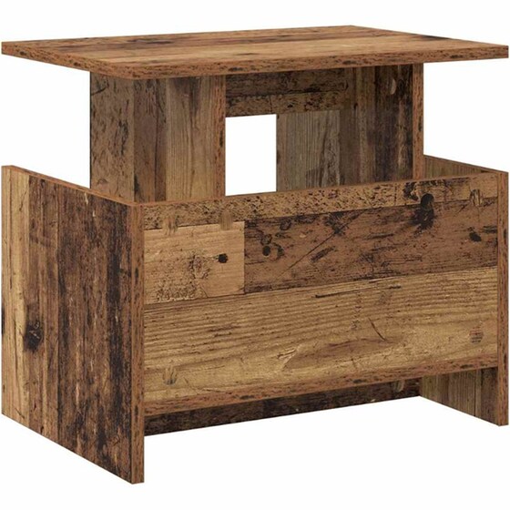 Έπιπλο Τηλεόρασης VidaXL 2 τμχ 50 x 35 x 45 cm - Παλαιωμένο Ξύλο image 7