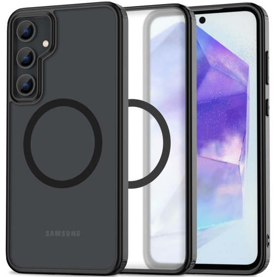 Θήκη Samsung Galaxy A55 - Tech-Protect Magmat - Matte Black image 0