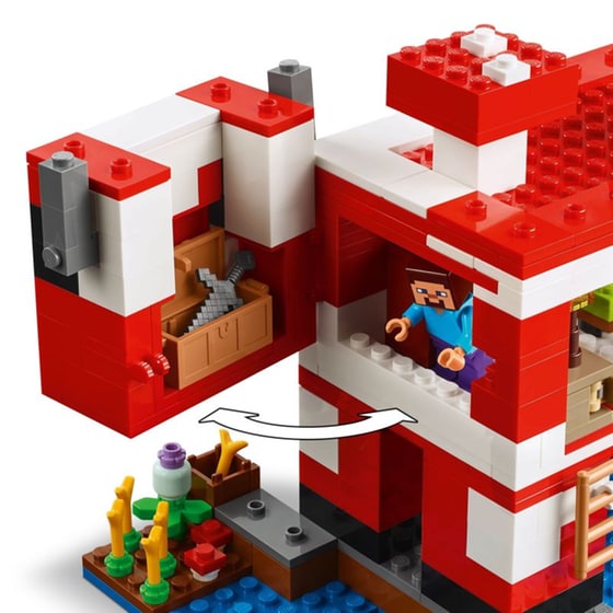 LEGO® Minecraft The Mooshroom House (21270) image 2