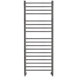 THERMO BELLAVIA BEL12050-411 50 X 120 Black Brushed PVD Θερμαντική Πετσετοκρεμάστρα
