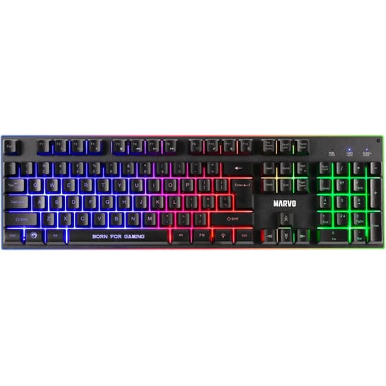 Marvo CM416 LOOT40 Σετ Gaming Πληκτρολόγιο με RGB φωτισμό & Ποντίκι & HeadSet & Mousepad (US) image 2