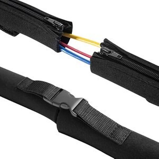 Brateck Δεματικό Καλωδίων Τύπου Flex Wrap Cc15-1, Με Φερμουάρ, 100x10cm image 2