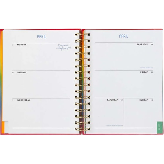 Ημερολόγιο Εβδομαδιαίο Ban.do 2025 12Μ Don't Forget The Good Stuff image 6