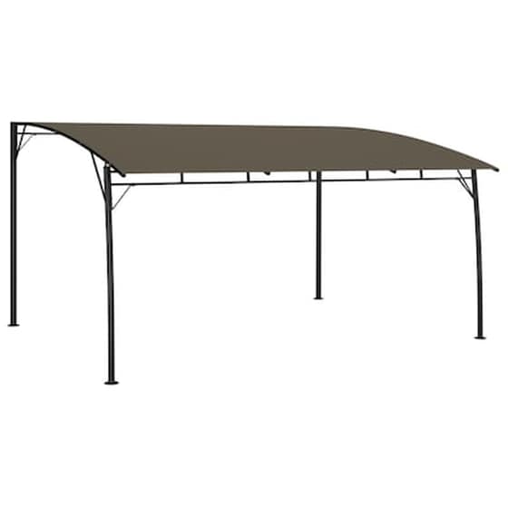 Τέντα Vidaxl Τεντοπέργκολα Κήπου 4x3x2.25m - Taupe image 1