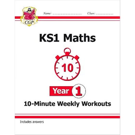 KS1 Year 1 Maths 10-Minute Weekly Workouts image 0