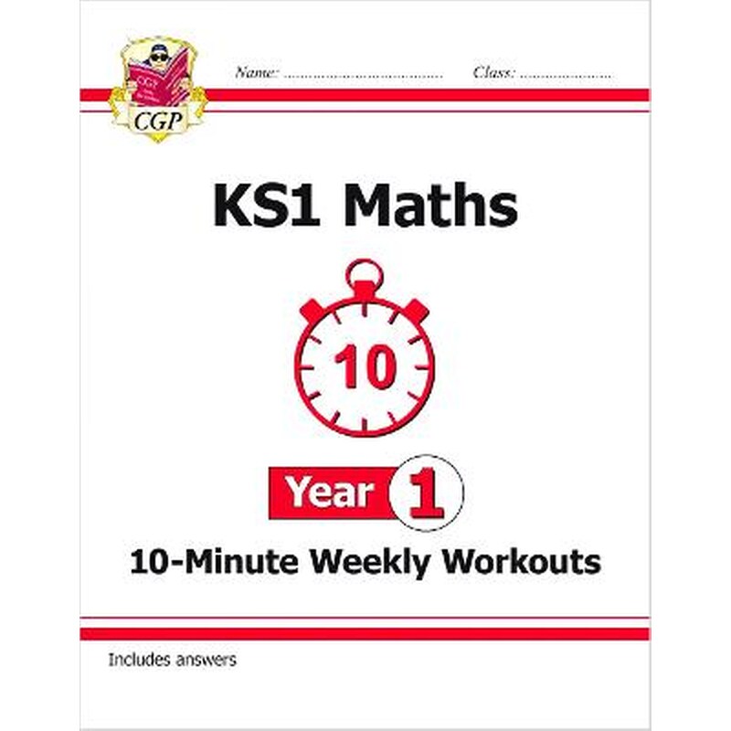 KS1 Year 1 Maths 10-Minute Weekly Workouts