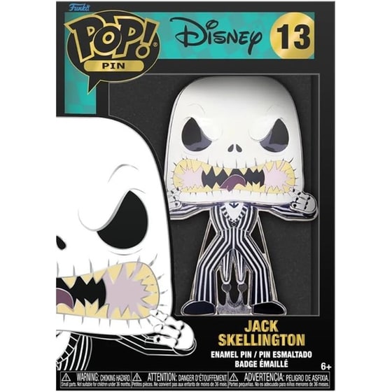 Funko Pop! Pins - Disney Nightmare Before Christmas - Jack Skellington #13 image 2