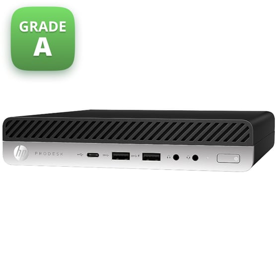Refurbished Desktop HP ProDesk 600 G4 Mini (Core i5-8500T/8GB/256GB SSD/UHD Graphics 630/Win10Home) | Grade A image 1