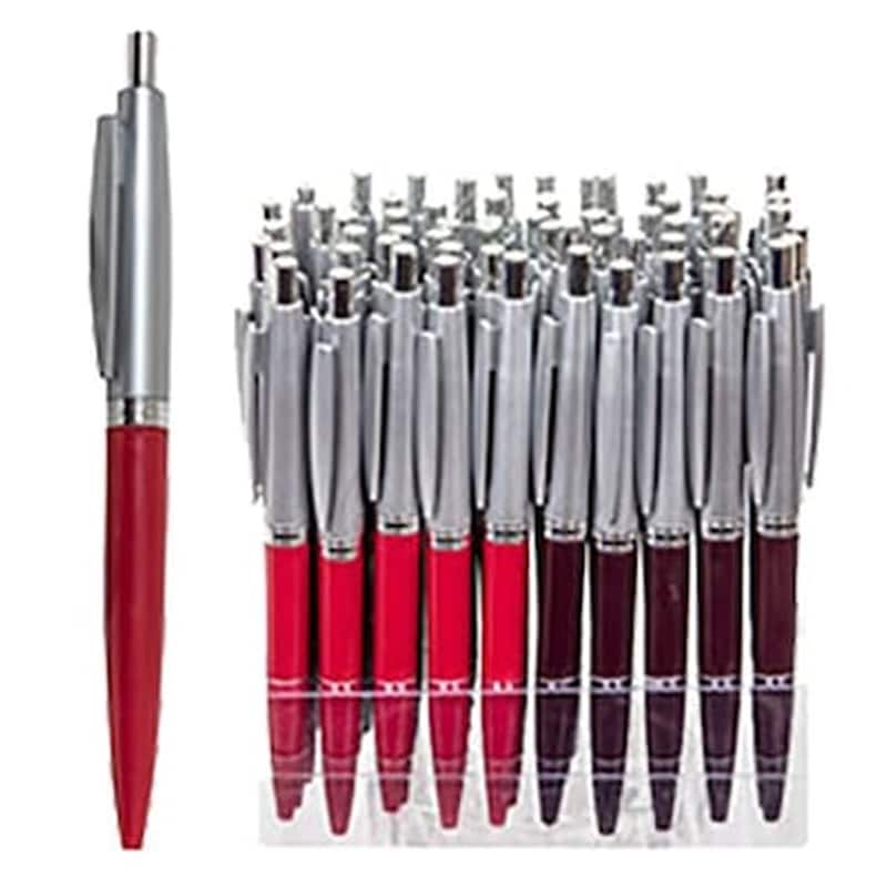 Στυλό Κλιπ Ασημι-χρωματιστο Justnote 8076