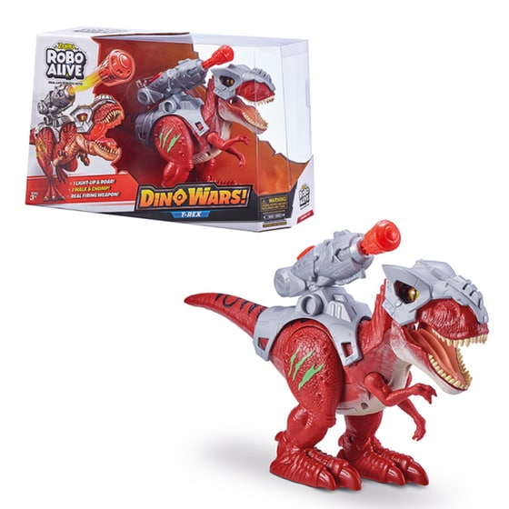 Λαμπάδα Φιγούρα Robo Alive Ρεαλιστικά Ρομποτικά Ζωάκια T-Rex image 1