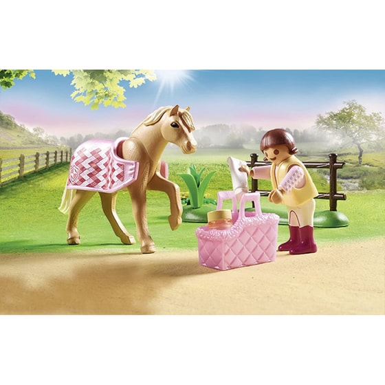 PLAYMOBIL® Country Αναβάτρια με German πόνυ (70521) image 2