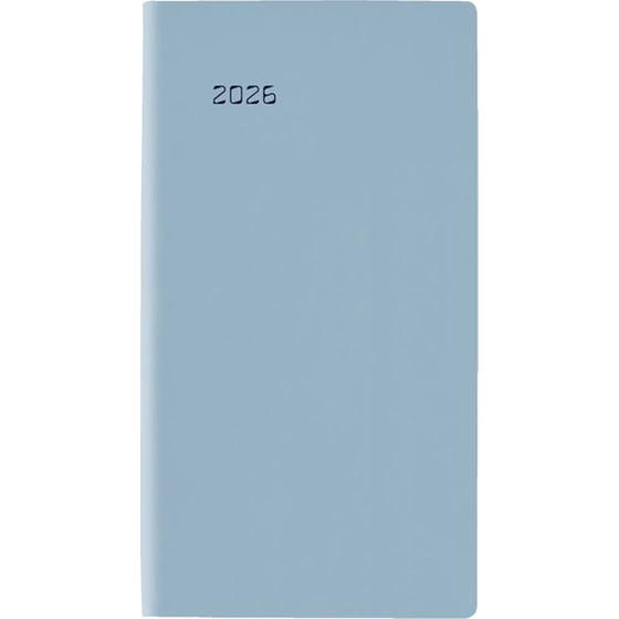 Ημερολόγιο Τσέπης/ Ατζέντα Εβδομαδιαίο 2026 Θεοφύλακτος 12M Ponza Γαλάζιο image 0