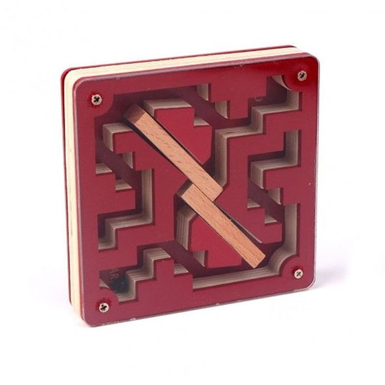 Γρίφος Ξύλινος Mensa Rotated Blind Track Ball image 1