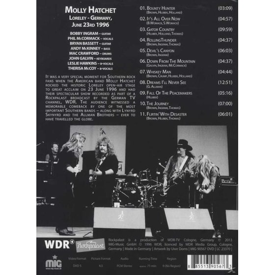 Live At Rockpalast 1996 (DVD Video Album) image 3