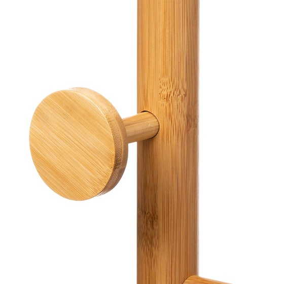 Καλόγερος Ρούχων Spitishop F-v Coat Bamboo Tree 167884 από Ξύλο 38x175cm - Φυσικό image 1