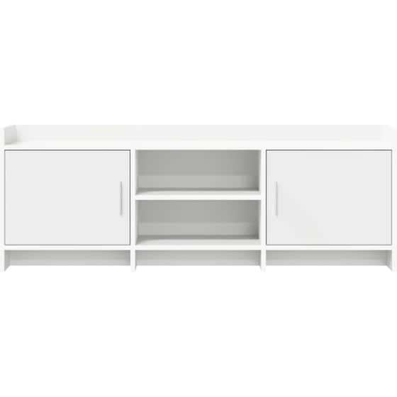 Έπιπλο Τηλεόρασης VidaXL 130 x 33 x 47 cm - Λευκό image 4