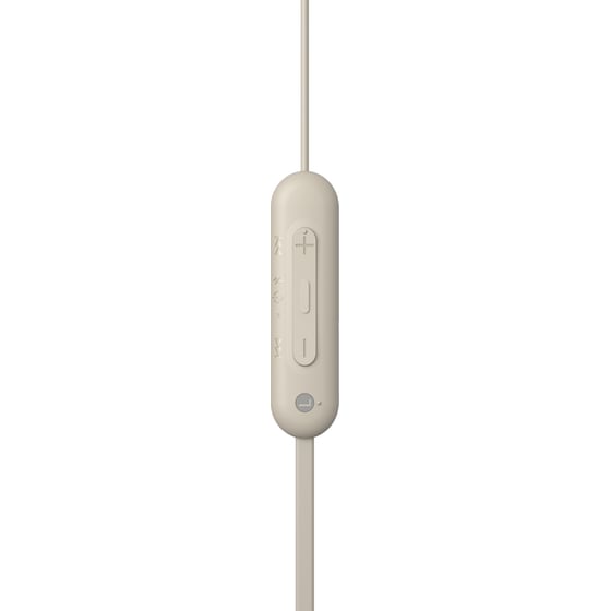 Ακουστικά Bluetooth Sony WI-C100 - Μπεζ image 2