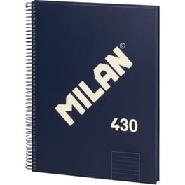 Τετράδιο Σπιράλ MILAN Α4 Μπλε