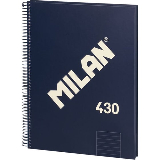 Τετράδιο Σπιράλ MILAN Α4 Μπλε image 0