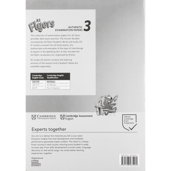 A2 Flyers 3 Answer Booklet image 1