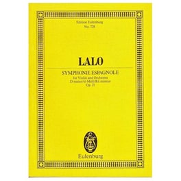 Lalo - Symphonie Espagnole Op.21 [pocket Score]