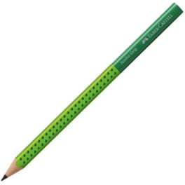 Μολύβι Faber Castell Jumbo Grip Jumbo B Πράσινο/Λαχανί