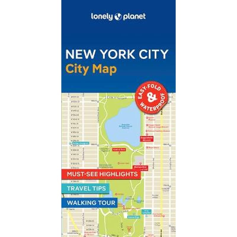 Lonely Planet New York City Map 2