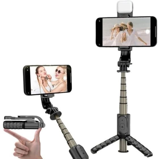 Selfie Stick Andowl Q11S - Μαυρό image 0