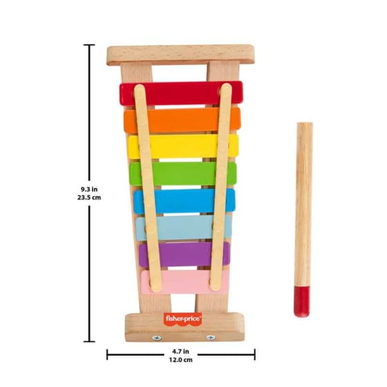 Fisher Price Wooden Xylophone Ξύλινο Ξυλόφωνο image 2