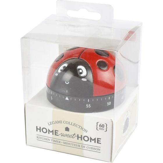 Χρονόμετρο Κουζίνας Legami Home Sweet Home Kt0001 Ladybug Πλαστικό 6x6x4 cm image 1