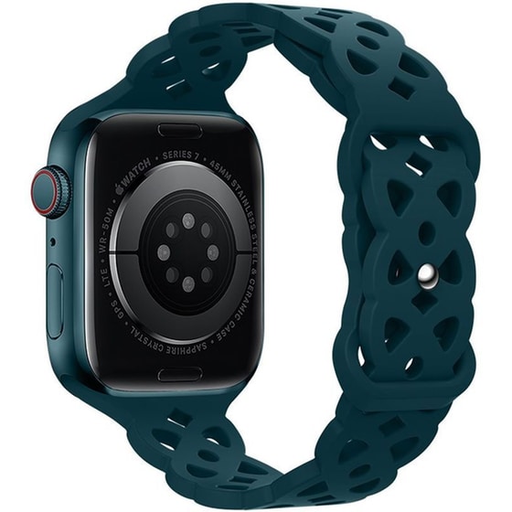 Λουράκι Hoco Flexible Rhombus Hollow για Apple Watch 42mm/41mm/38mm - Alfalfa image 0