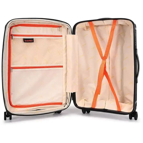 Βαλίτσα&nbsp;Μεσαία&nbsp;Amber&nbsp;Μαύρο&nbsp;65cm image 12