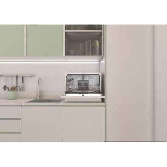 CANDY CP 6E51LW για 6 Σερβίτσια Λευκό Πλυντήριο Πιάτων Πάγκου image 10