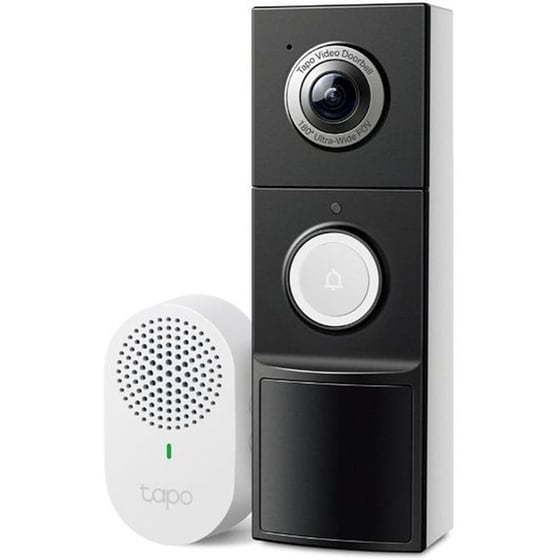 Κουδούνι Πόρτας TP-Link Tapo D235 Smart Doorbell με Κάμερα - Μαύρο image 1