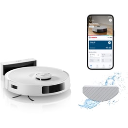 BOSCH SPOTLESS ADVANCED BCRC2W για Σκούπισμα και Σφουγγάρισμα Λευκό Σκούπα Ρομπότ