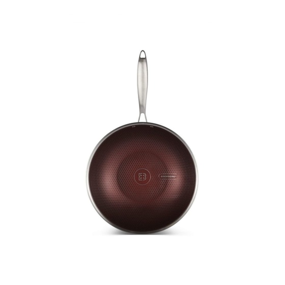 Τηγάνι Wok EDENBERG EB-14109 30 cm Ασημί image 1