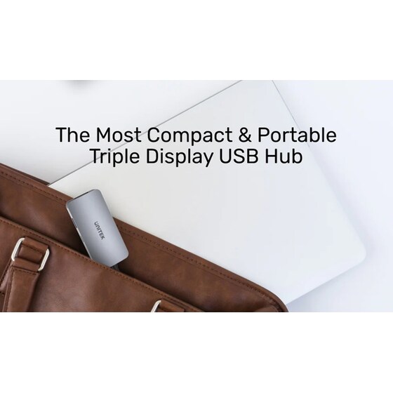 Docking Station Unitek uHUB P5 D1051A 5-Port USB 3.2 συμβατό με USB-C image 4