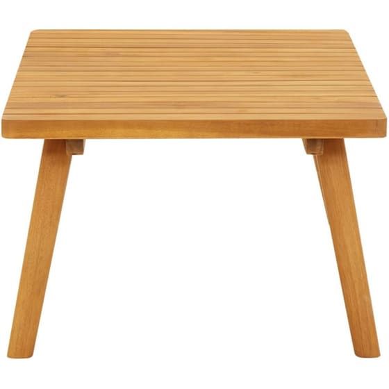 Τραπέζι Εξωτερικού Χώρου VidaXL από Ξύλο 90x55x35 cm - Καφέ image 2