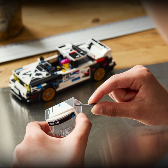 LEGO® Speed Champions BMW M3 (E30) Toy Car Kit (77263) image 3